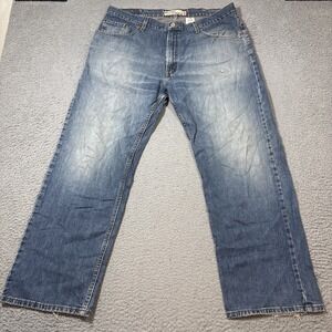 Levi's 559 Men's 38x30 Denim Blue Jeans Relaxed Straight Fit Zip Fly Work